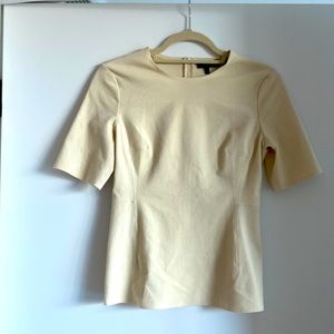 Business shirt Theory size small. Good for work. Beige